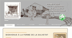 Desktop Screenshot of fermedelasalvetat.com